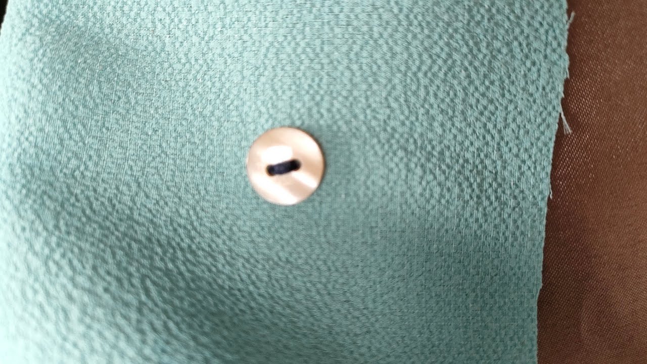 CARA MENJAHIT KANCING BAJU LUBANG 2