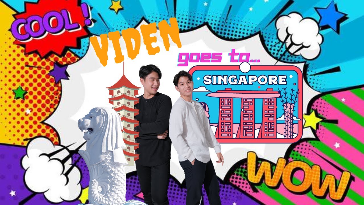VIDEN GOES TO SINGAPORE : ALDEN JADI TOUR GUIDE