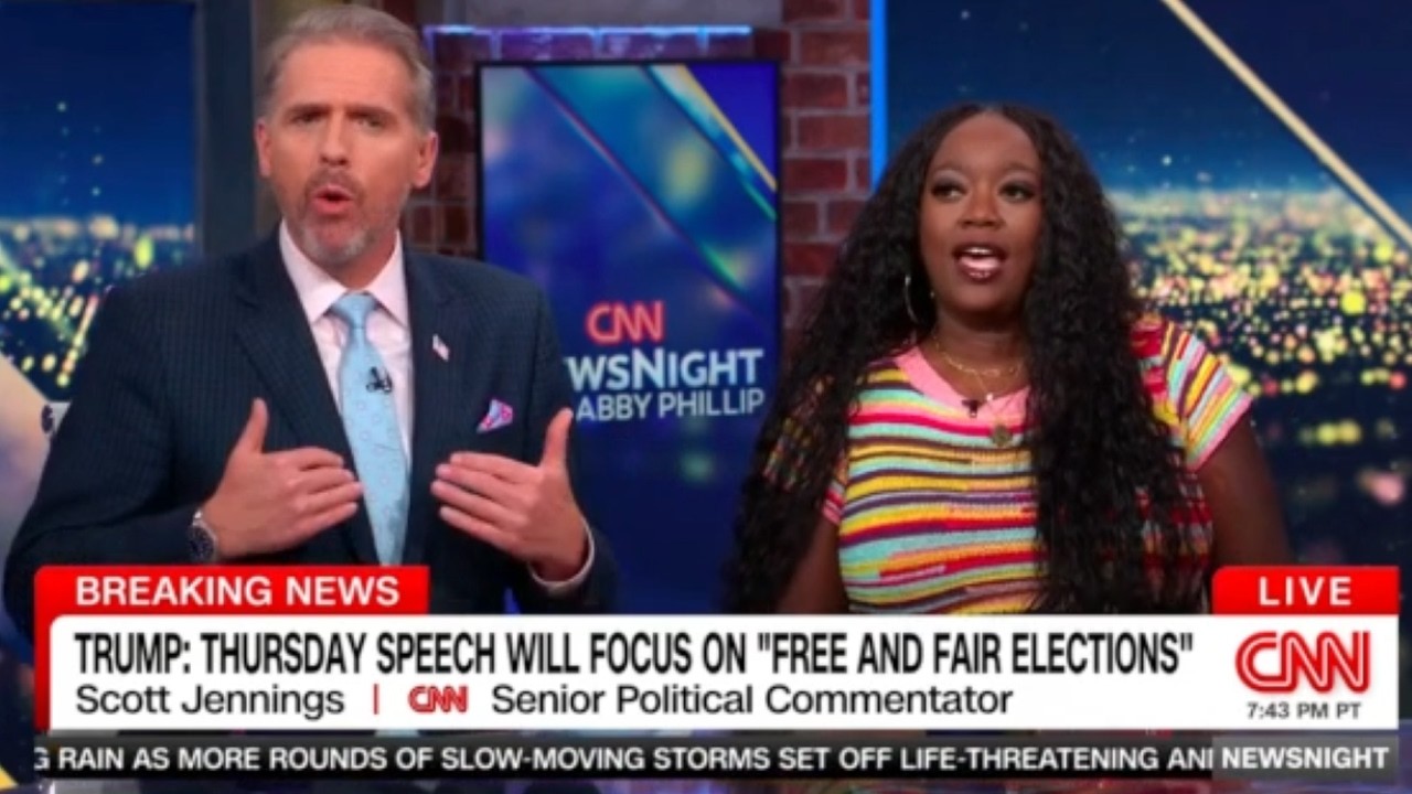 Scott Jennings DARES The CNN Table To Wait For The Evidence | Abby Phillip