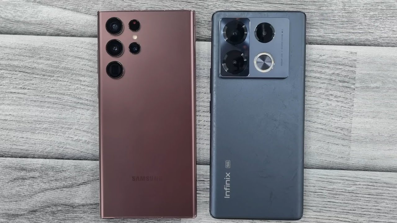 Samsung S22 Ultra vs Infinix Note 40 Pro Plus 5G
