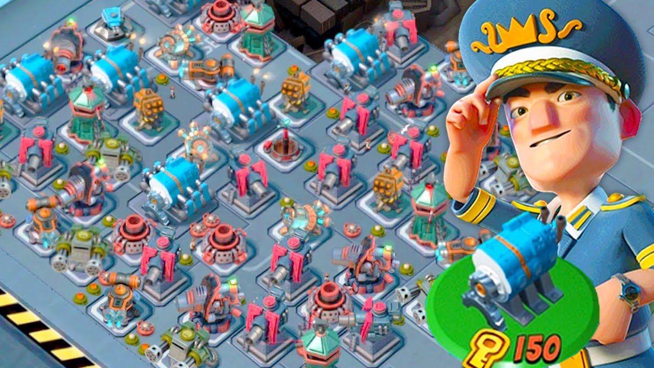 WARSHIPS 7 ENGINE ROOM PUSH IN BOOM BEACH!