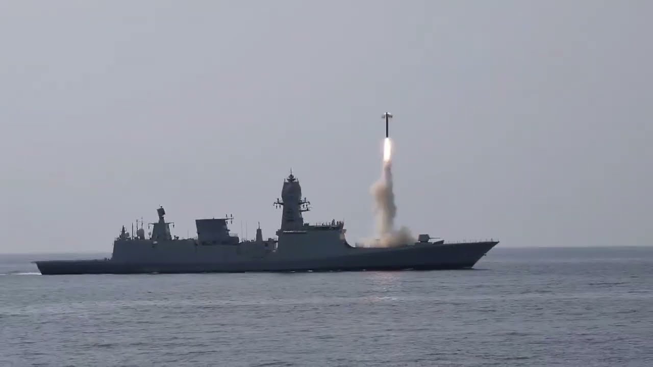 Indian Navy&rsquo;s Powerful Missile Strikes | Long-Range Precision Attack | Combat-Ready Forces 2025 🇮🇳