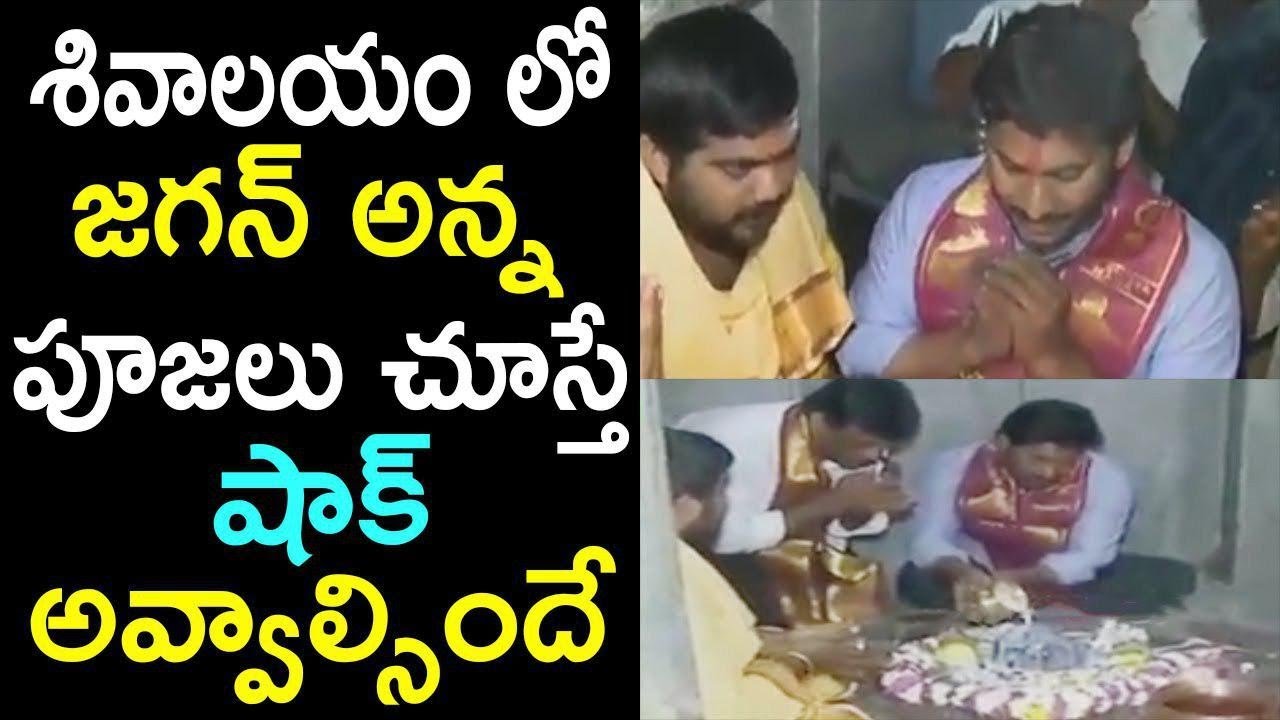 YS Jagan Special Pooja On Mahashivaratri | YSRCP | YS Jagan Mohan Reddy