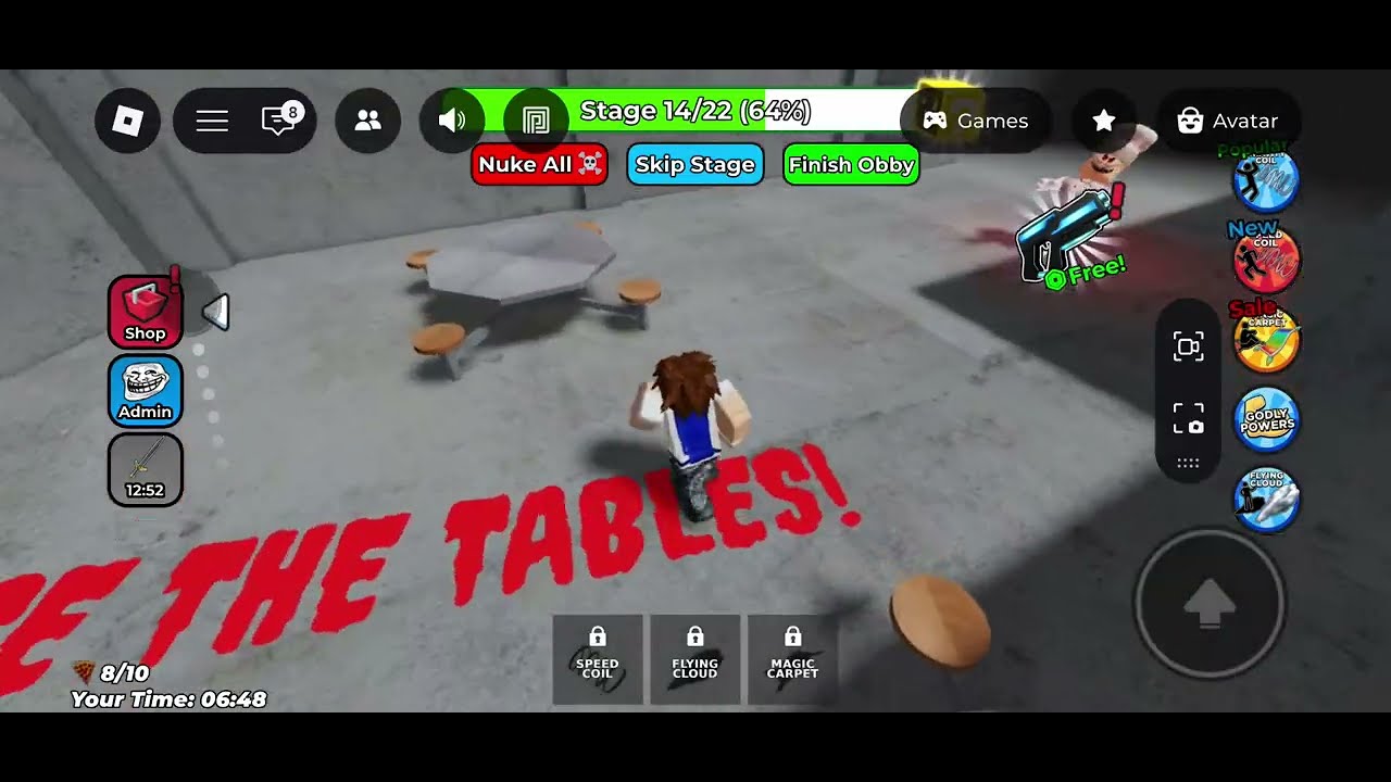 escape papa pizza prison run scary obby 