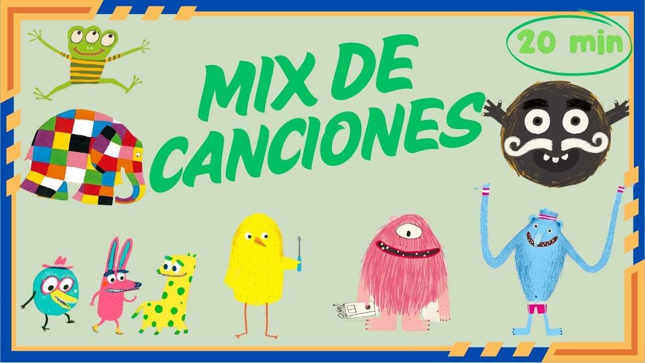 🎶✨ Mix de Canciones Infantiles | 20 Minutos de Música para Niños | Encantando Cuentos ✨🎶