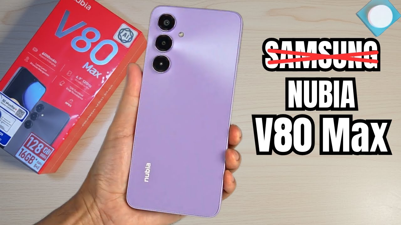 SERBA MAXIMAL‼️NUBIA V80 MAX LEBIH BESAR LEBIH PUAS