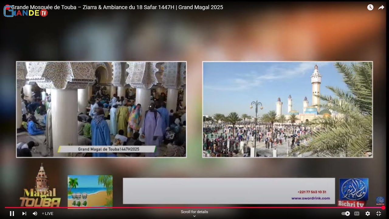 🔴LIVE TOUBA MAGAL 2025