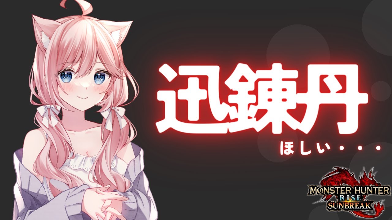 \【モンハン参加型】迅錬丹がほしい・・・/初見さん大歓迎♪/モンスターハンターサンブレイク/ハンターさん大募集‼/switch版