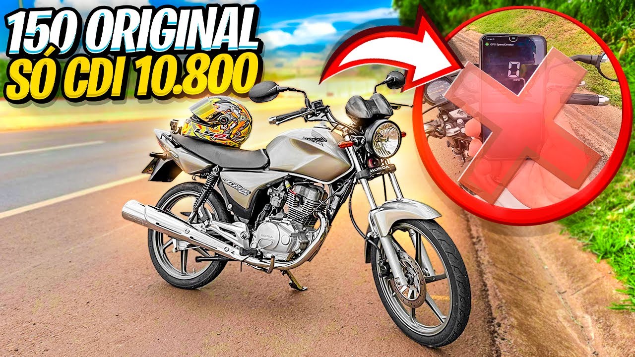TOP SPEED NA RODOVIA TITAN 150 TUDO QUE DA SÓ COM CDI 10.800 ‹‹ Maycon Aragão ››