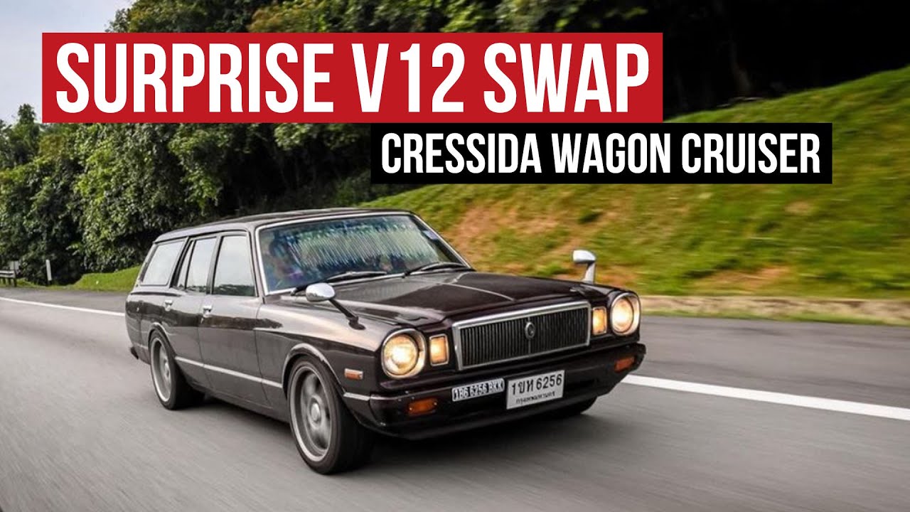 Rare Cressida Wagon With a Toyota V12 From a Century