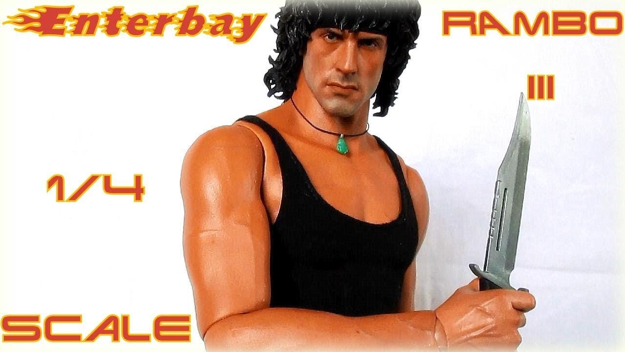 Обзор на Enterbay Rambo III (RUS)