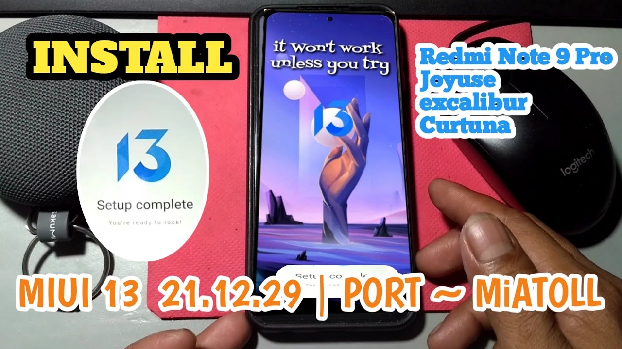 MIUI 13  21.12.29 | PORT ~ MiATOLL (Joyuse) Redmi Note 9 Pro