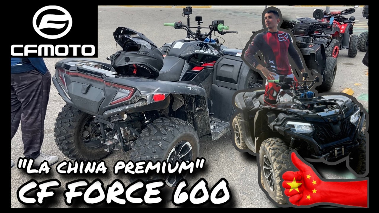NO TE COMPRES UNA CUATRIMOTO CF MOTO sin ver antes este video CF FORCE 600