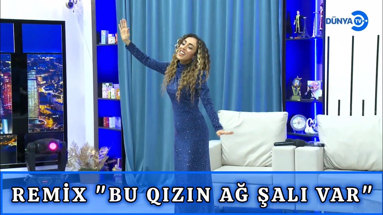Ofelya Şabanova - Bu Qızın Ağ Şalı Var (Remix) | İbo Şou Dünya Tv