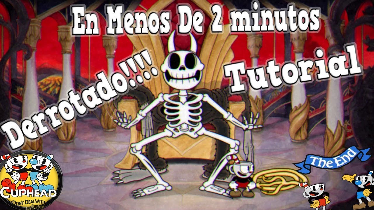 Cuphead | Como vencer al diablo en menos de 2 minutos Super Nuevo record!!!