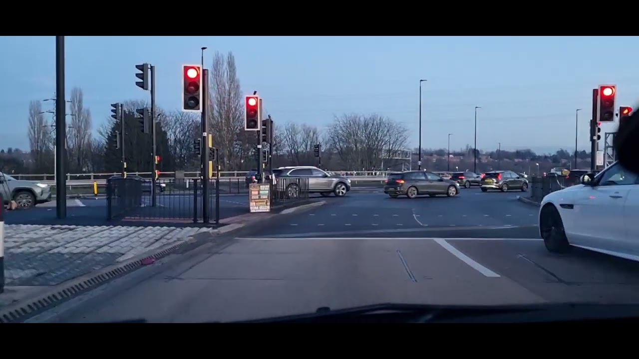 #Junction10 Roundabout #M6 Wolverhampton towards #Walsall