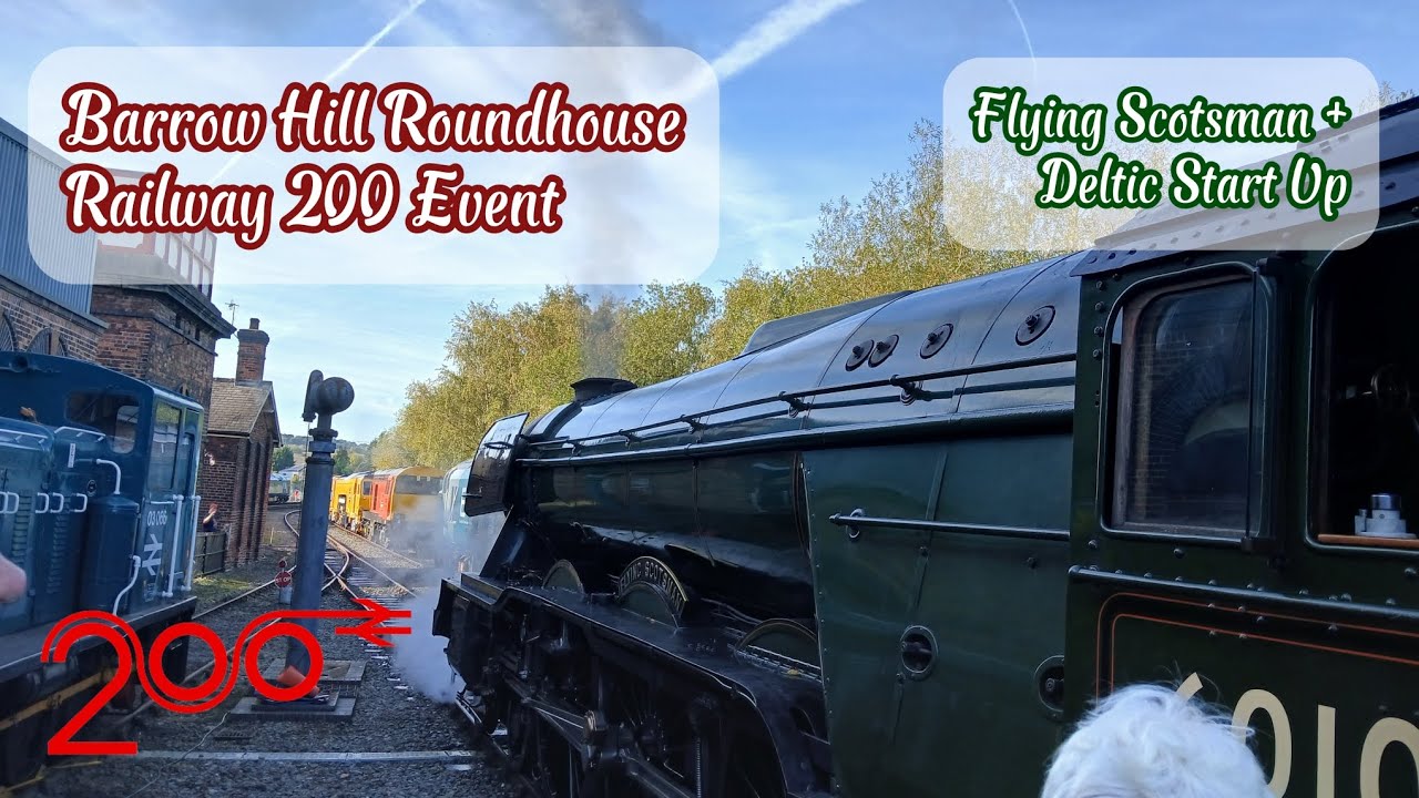 Barrow Hill Roundhouse Railway 200 Event