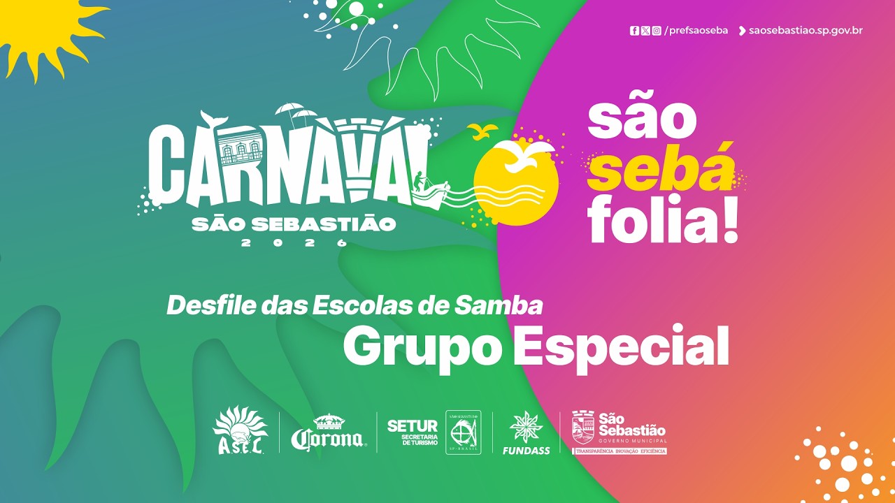 Desfile das Escolas de Samba do Grupo Especial | CARNAVAL S&Atilde;O SEB&Aacute;