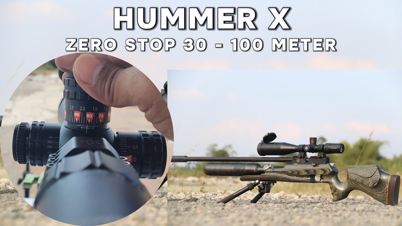 TES AKURASI ZERO STOP 30-100 METER | HUMMER X ALPHA RUSIA 69cm | AKURASI MANTAP