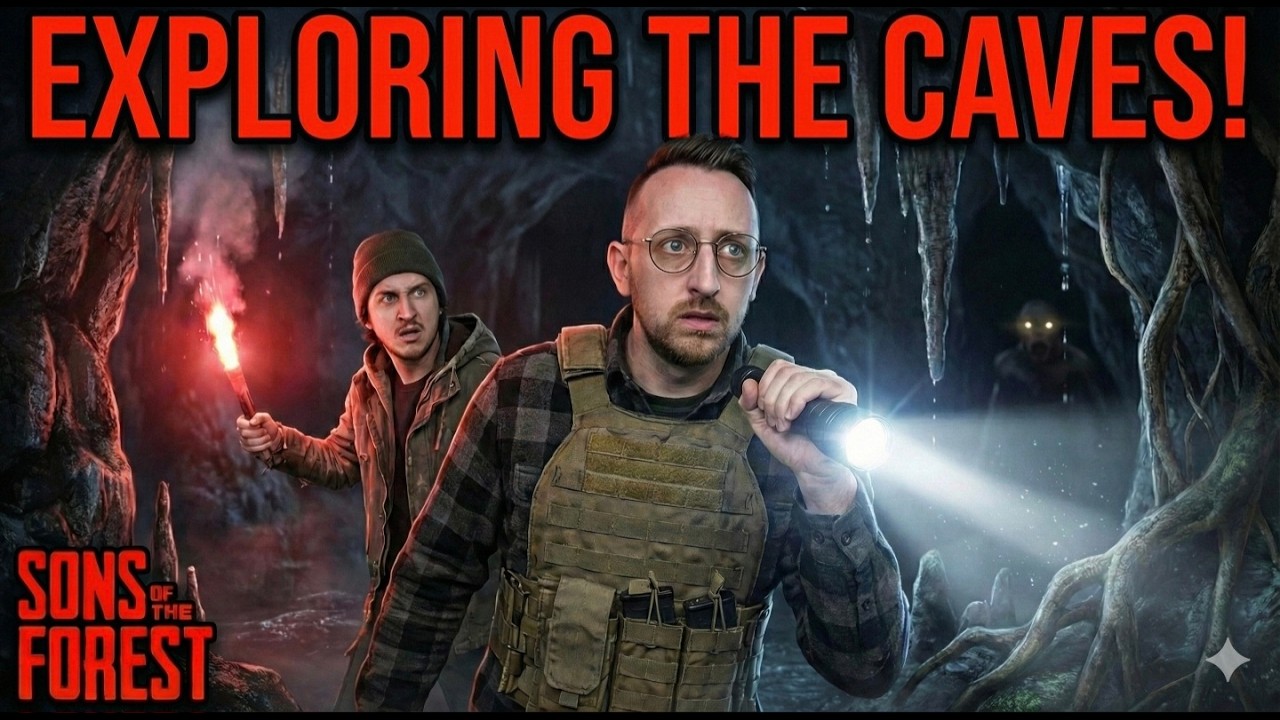 We venture back to the caves! #7 #sonsoftheforest
