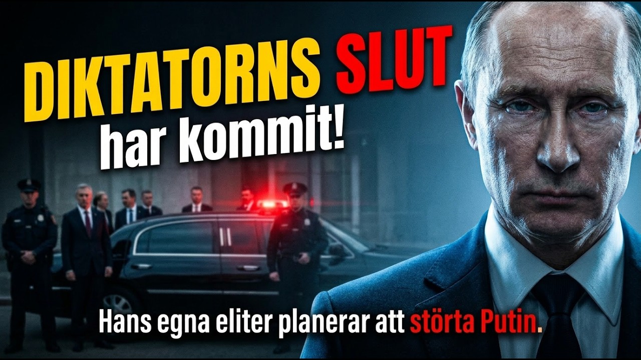 Diktatorns slut har kommit! Hans egna eliter planerar att störta Putin.