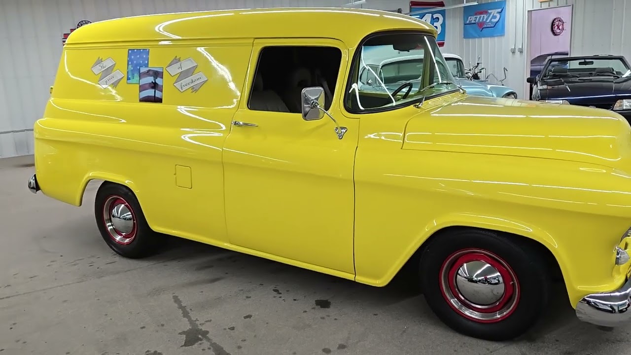 Custom 1956 Chevrolet 3100 Panel Truck