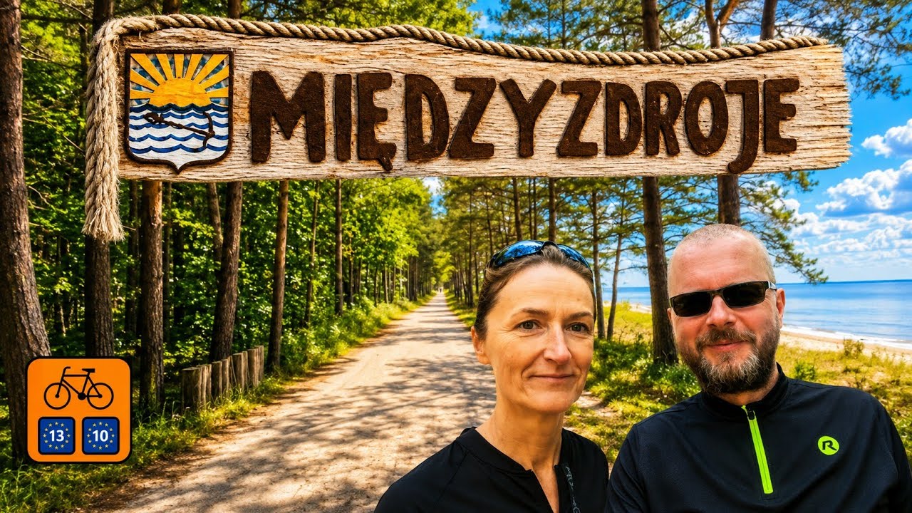 MIĘDZYZDROJE🚴Trasa R10 ze Świnoujścia oraz Dziwnowa. Rowerowa Wyspa Wolin. Radweg Misdroy.