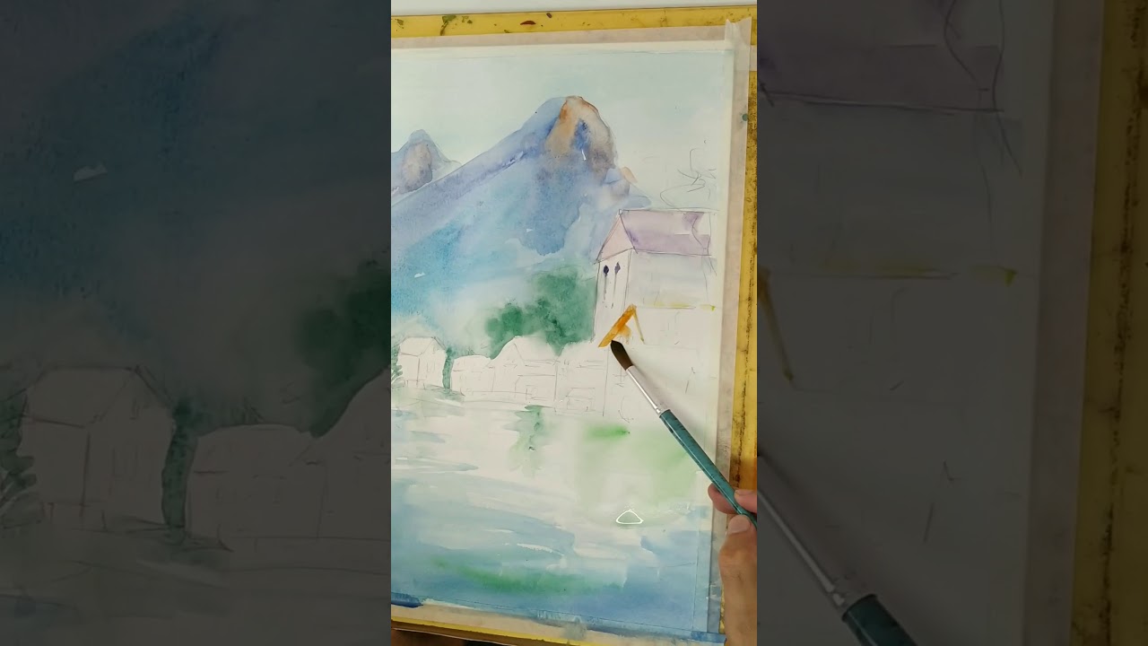 Workshop de aquarela.