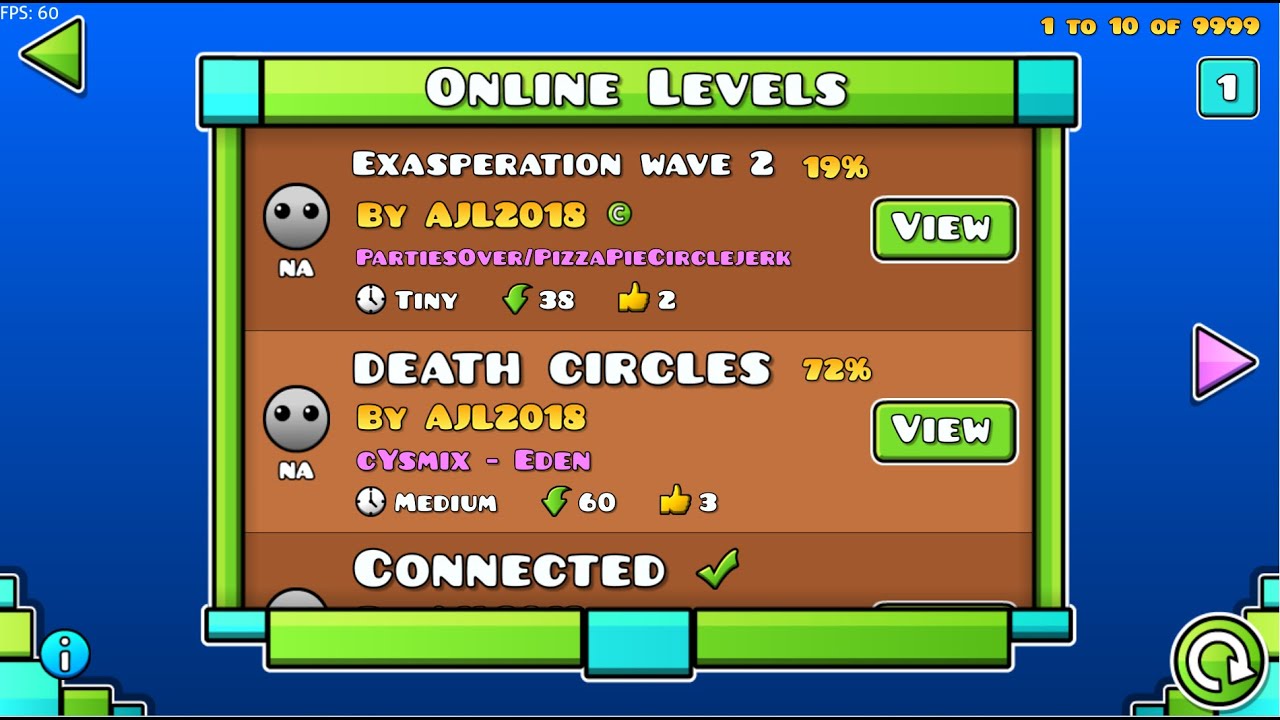 Playing my friends level