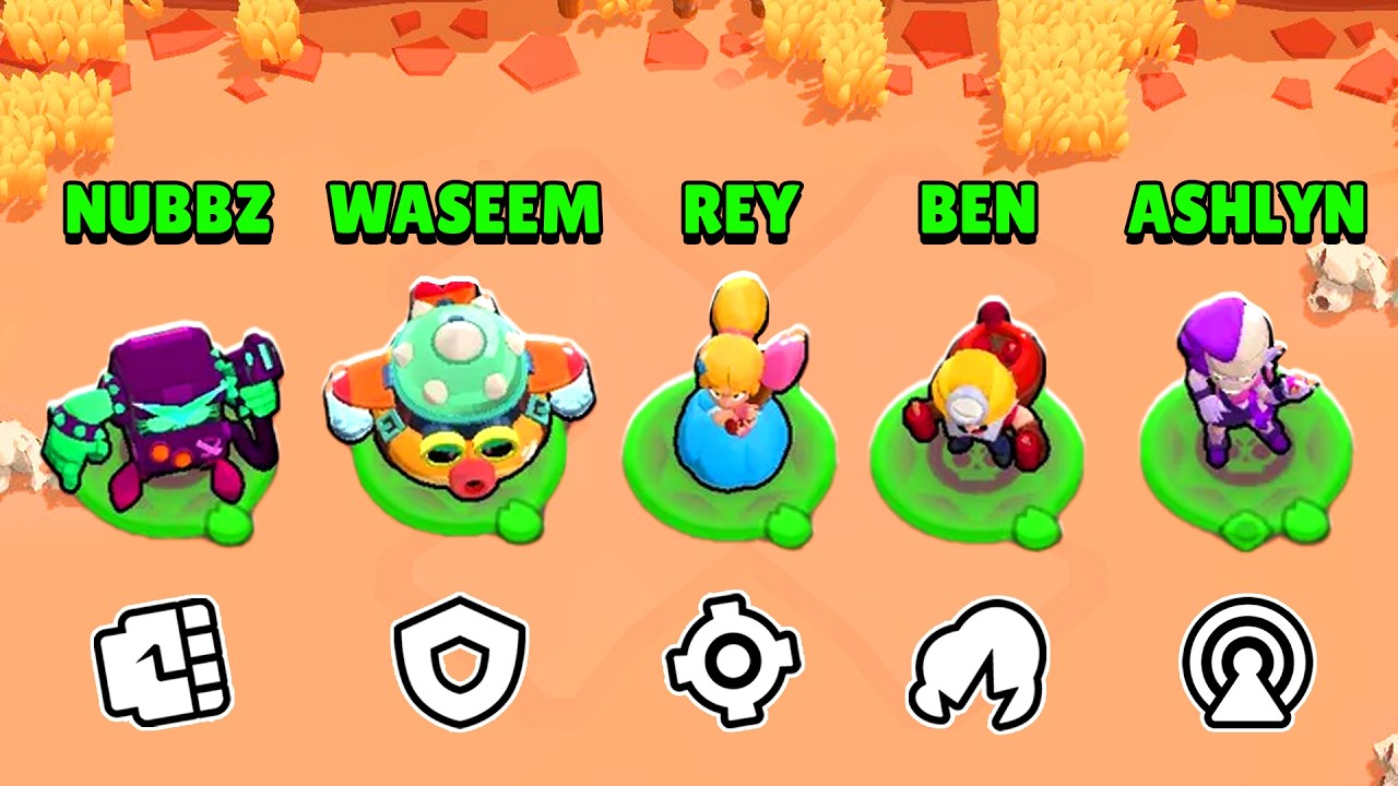 EVERY Brawler Class Gun Game!