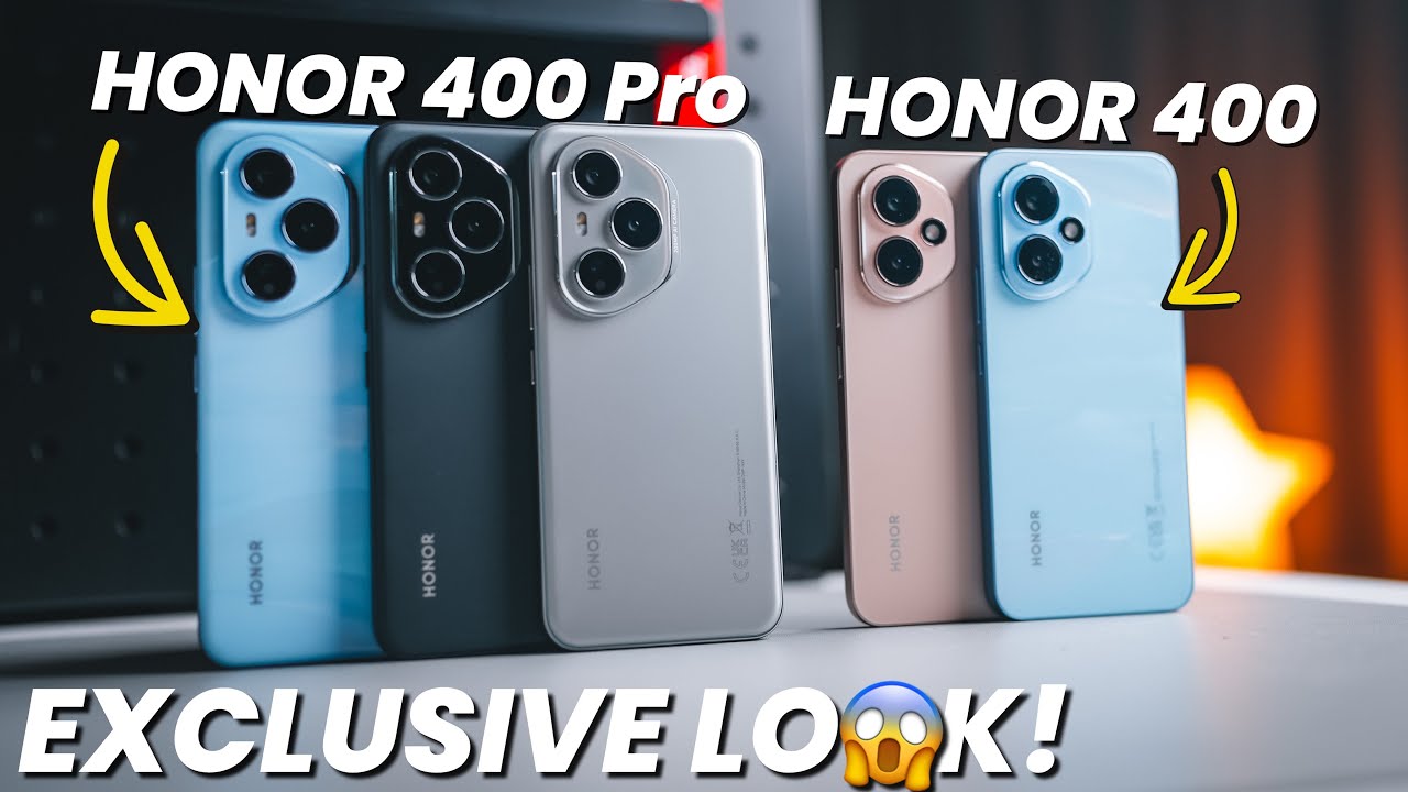 EXCLUSIVE! HONOR 400 Pro vs HONOR 400 – Unboxing & Hands-On! 🔥