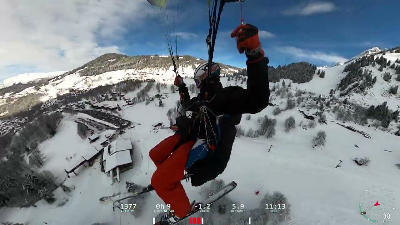 Vols #240/244 - La Clusaz - Ski/vol