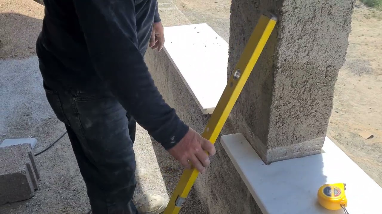 Kolonlu Balkona Mermer Küpeştesi Nasıl Kesilir ?