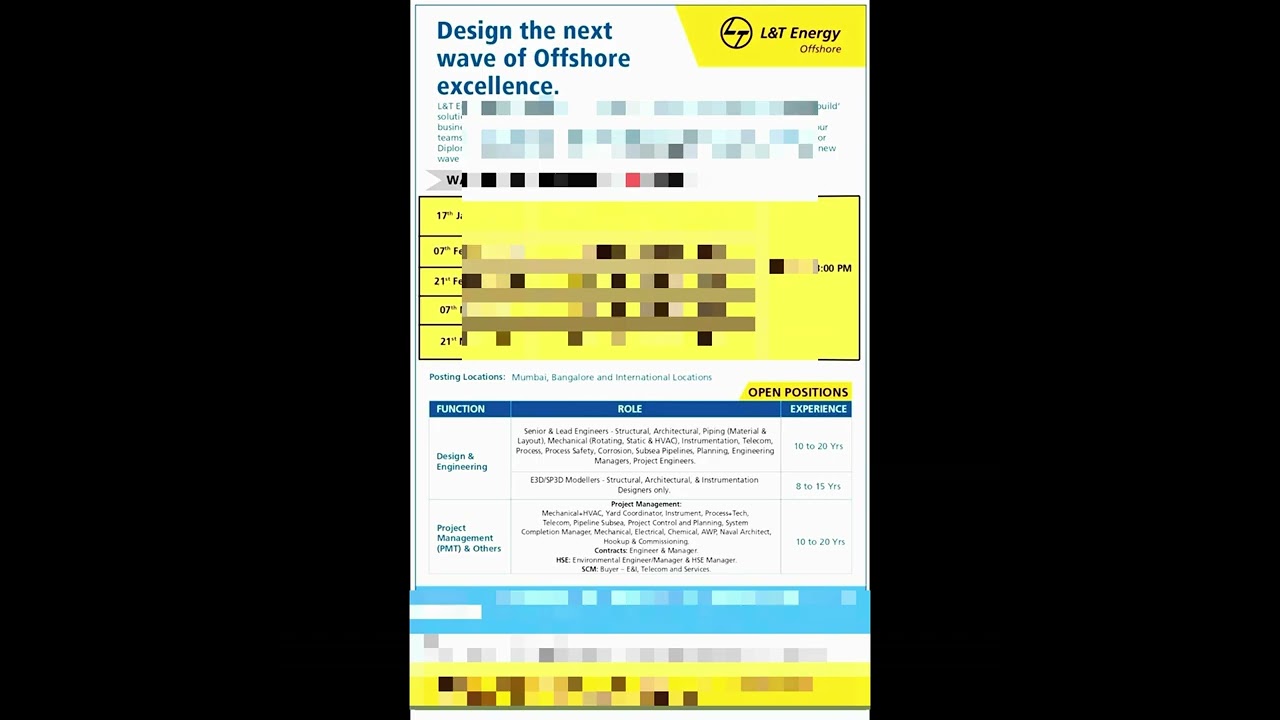 ⚡ L&T Energy Careers 2026 | Walk-In Interview | High Salary Jobs 💰