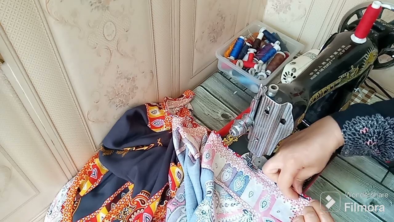 مشروع قنبلة الصيف جبة قندورة سهلة في الخياطة