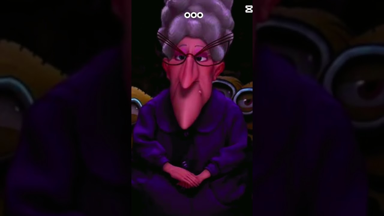 No one can beat Gru&rsquo;s mum! #mewing #jawline #despicableme
