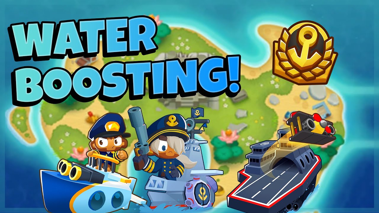 Military Water Tower Strategy| BTD6 Strategy 2022 | Strategy for Hard | Hit All Bloon Types!