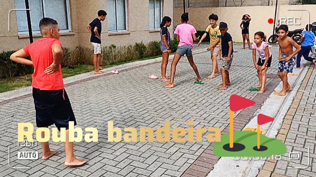 BRINCADEIRA DE RUA | ROUBA BANDEIRA