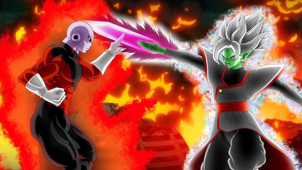Jiren Vs Merged Zamasu (Astral/Universal) In Dragon Ball Super