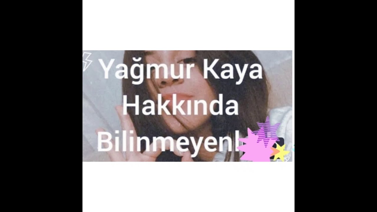 Yağmur  kaya hakkında bilgiler