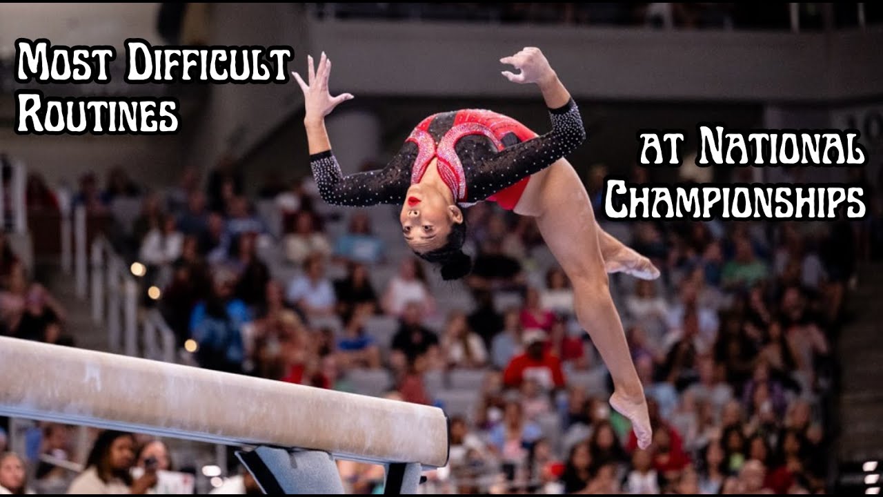 Most Difficult Routines Performed at 2024 US Gymnastics National Championships