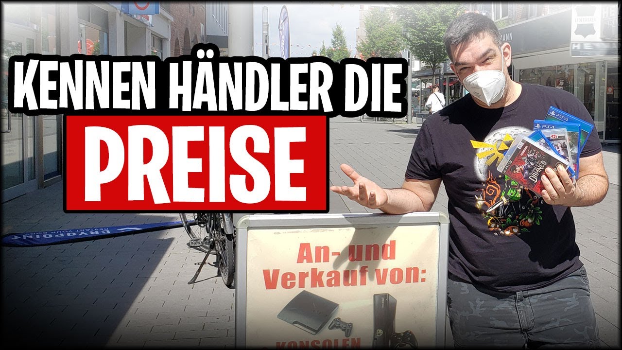 Kennen Händler die aktuellen Videospiel Preise?! An- & Verkaufstour