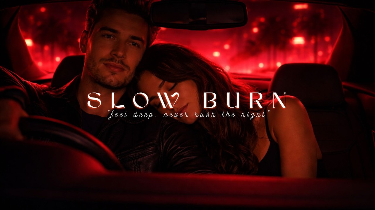 Slow Burn Night Drive 💋 The Most Seductive Late Night Playlist