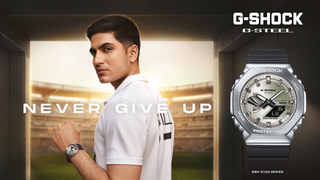 G-SHOCK G-STEEL | Never Give Up ft. Shubman Gill
