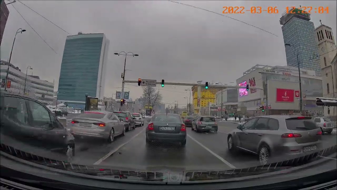Vožnja: Vi&scaron;njik - Bingo CCS #dashcam #carride #march #2022 #visitsarajevo #visitbosnia #BiH