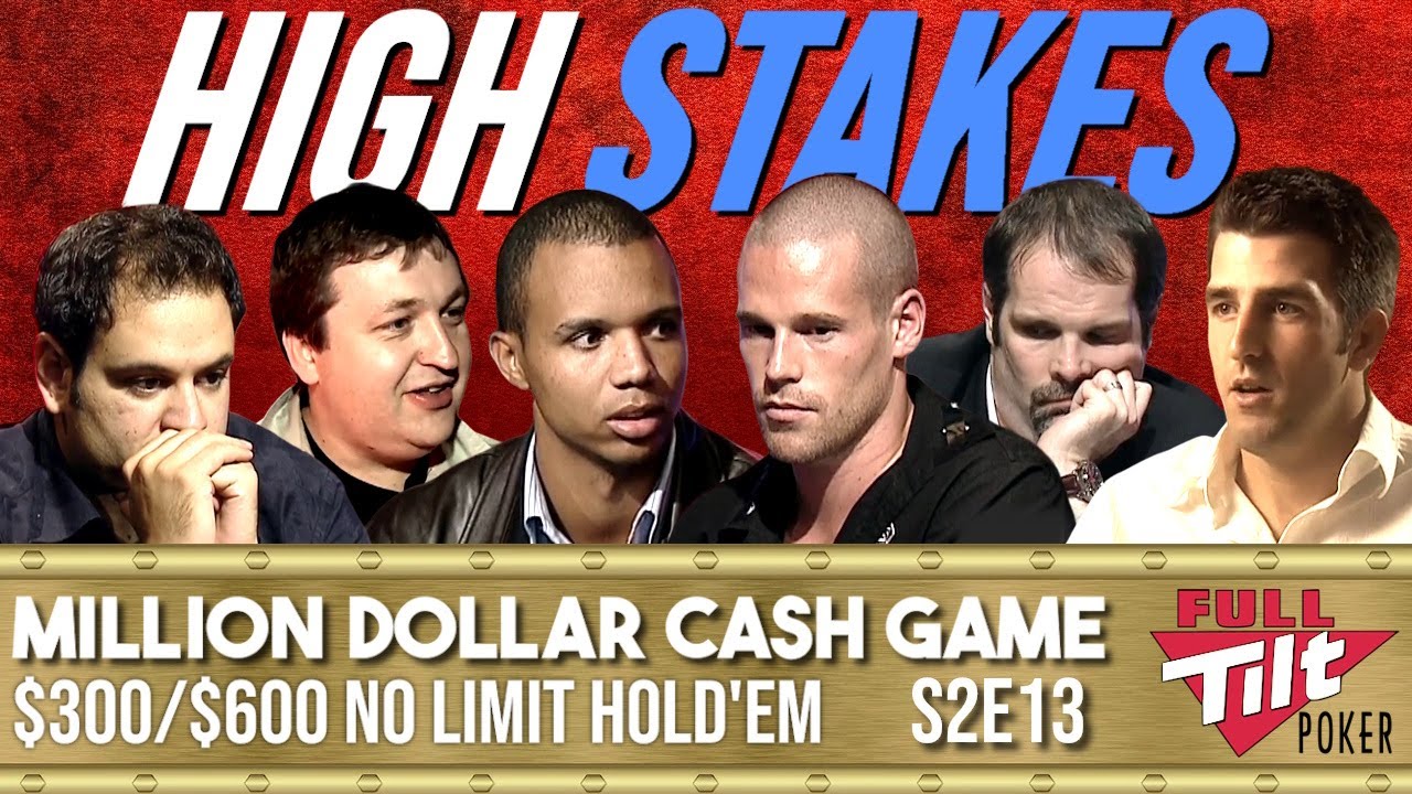 MILLION DOLLAR CASH GAME $300/$600 HIGH STAKES (Tony G, Lederer, Phil Ivey) S2E13