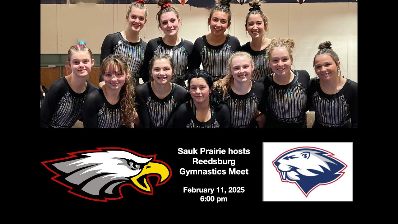 Sauk Prairie High School Gymnastics hosts Reedsburg dual meet
