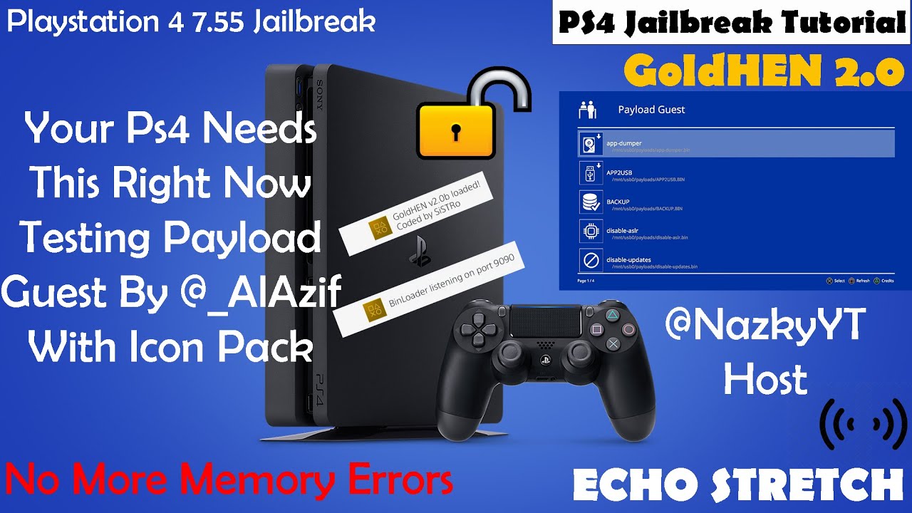 Your Ps4 Needs This Right Now Testing Payload Guest By @_AlAzif With Icon Pack