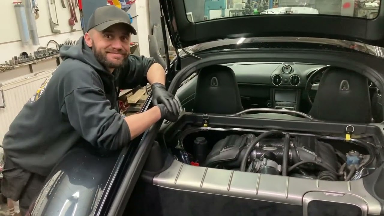 Porsche Cayman MRN Twin Turbo Raw Engine Sounds