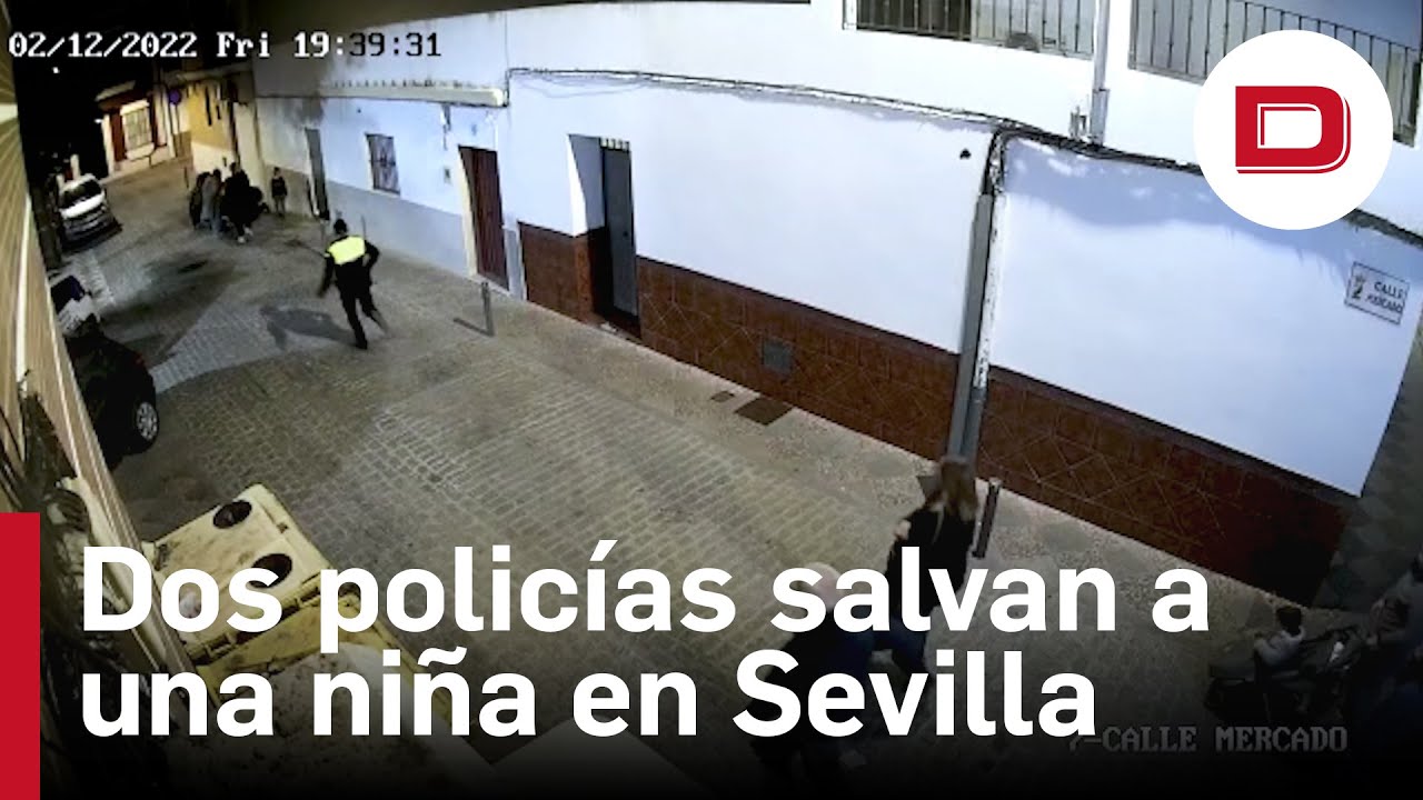 Dos policías locales le salvan la vida a una niña que sufría una parada cardiorrespiratoria